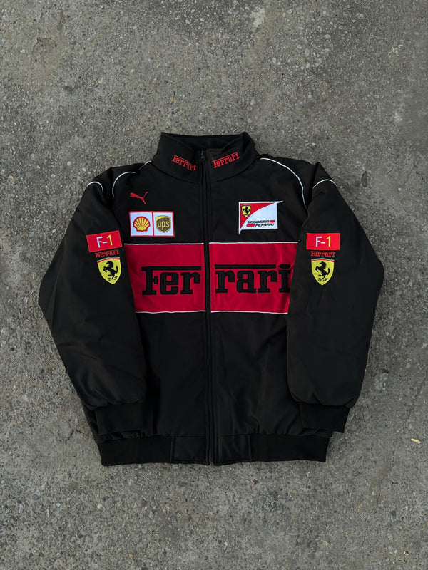 Ferrari F1 Racer Jacket (Black)